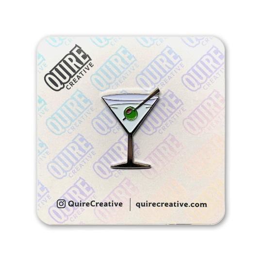 Martini Cocktail - Enamel Pin