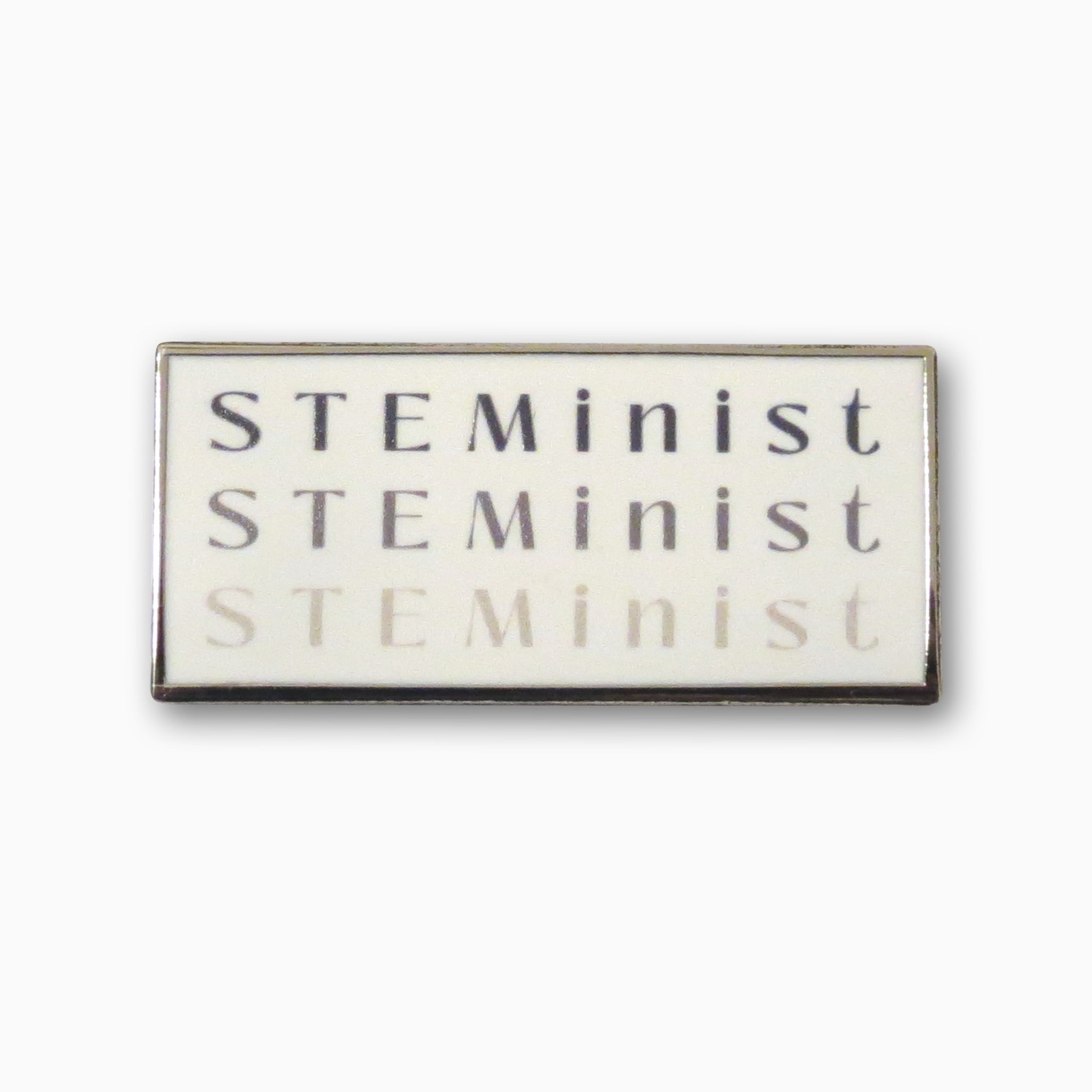 STEMinst Pin | Empowering Women Building the Future | Enamel Pin